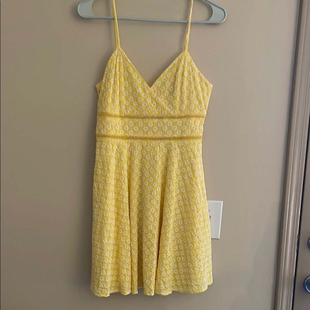 Yellow Sleeveless Dress